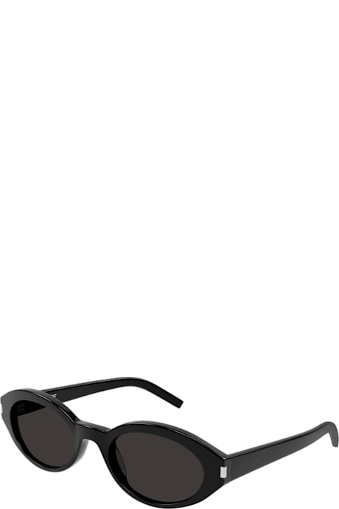 Saint Laurent Eyewear Eyewear for Women Saint Laurent Eyewear Saint Laurent Sl 567 Linea Corner Angle 001 Black Black Sunglasses