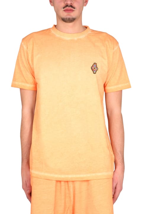 Marcelo Burlon Topwear for Men Marcelo Burlon Sunset Cross Regular T-shirt