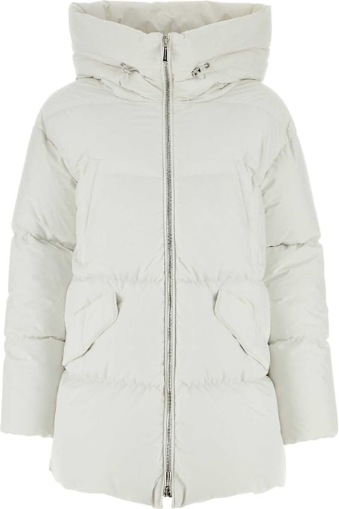 Moorer for Women Moorer White Polyester Calliope Down Jacket