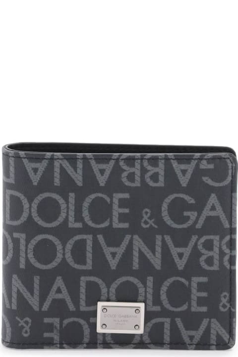 Accessories for Men Dolce & Gabbana Logo Bifold Wallet