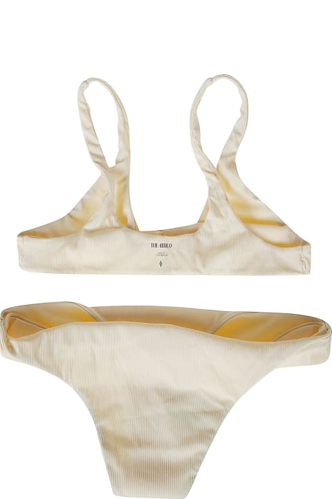 The Attico Swimwear for Women The Attico Knit Logo Bikini Set