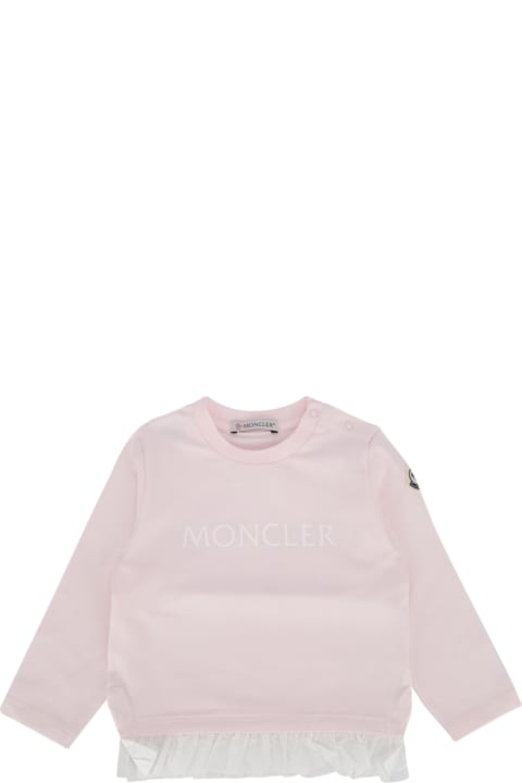 Moncler T-Shirts & Polo Shirts for Baby Boys Moncler Ls T-shirt
