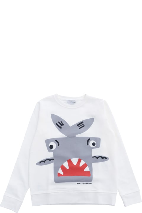 Fashion for Boys Stella McCartney Kids White Sweatshirt With Print