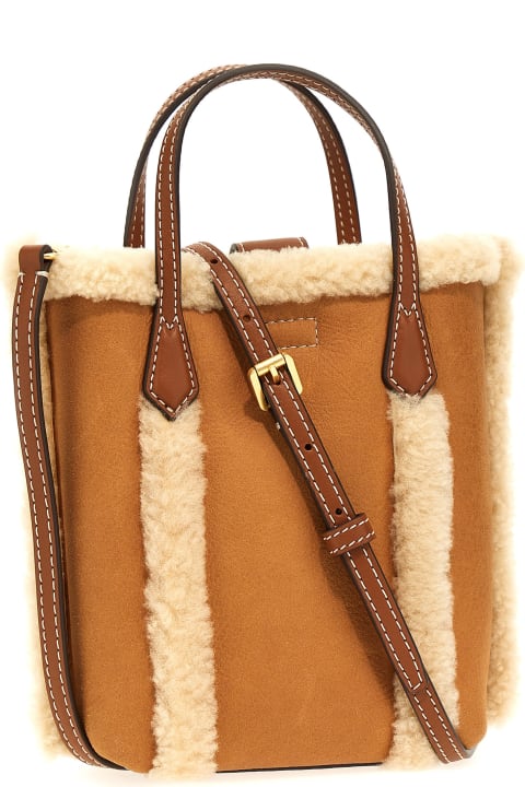 'perry Shearling Mini' Handbag