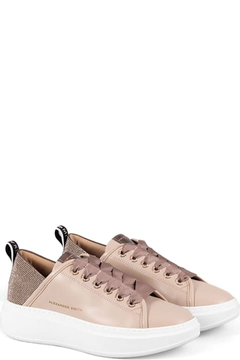 Alexander Smith London Sneakers for Women Alexander Smith London Wembley Sneaker Powder Leather