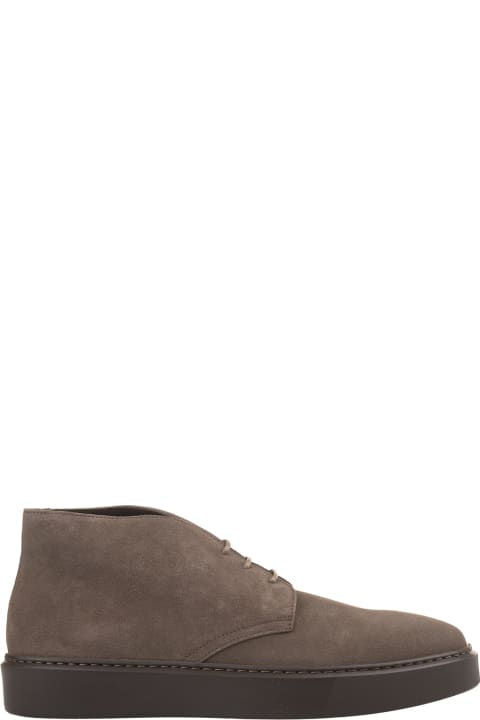 أدوات منزلية Doucal's Mud Suede Chukka Ankle Boots