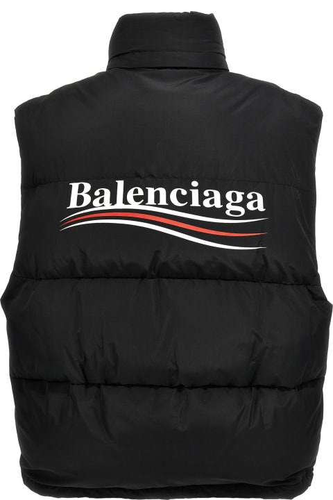Balenciaga Coats & Jackets for Men Balenciaga 'puffer Cocoon Political Campaign' Vest