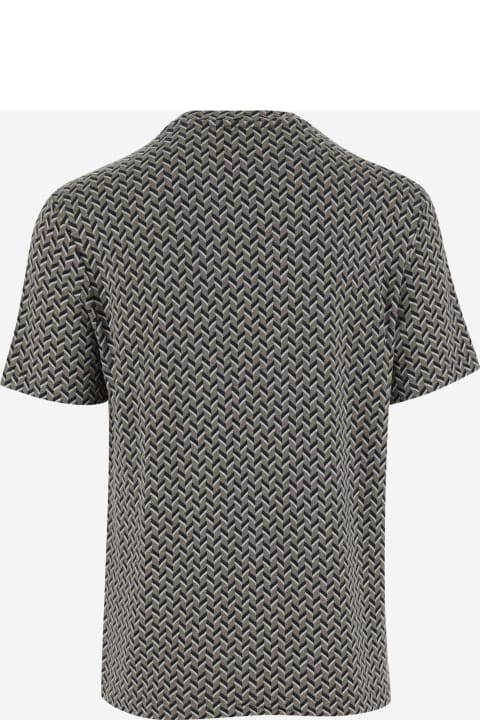 Giorgio Armani for Men Giorgio Armani Monogram Round Neck T-shirt