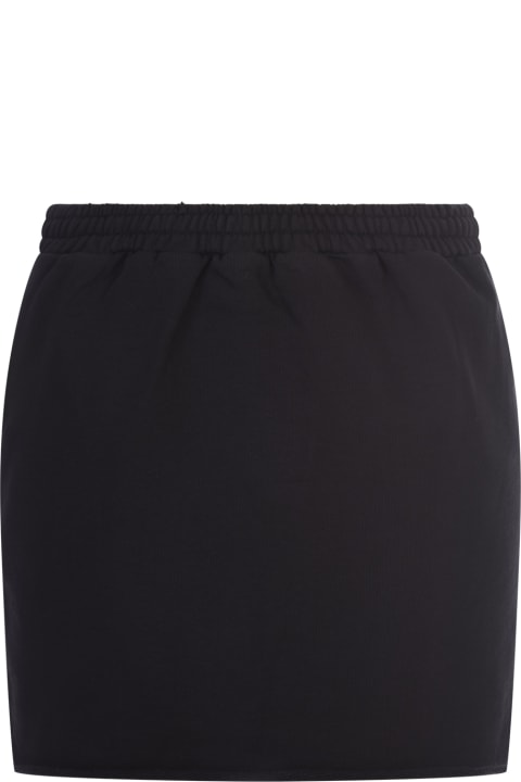 Barrow Skirts for Women Barrow Black Mini Skirt With Drawstring