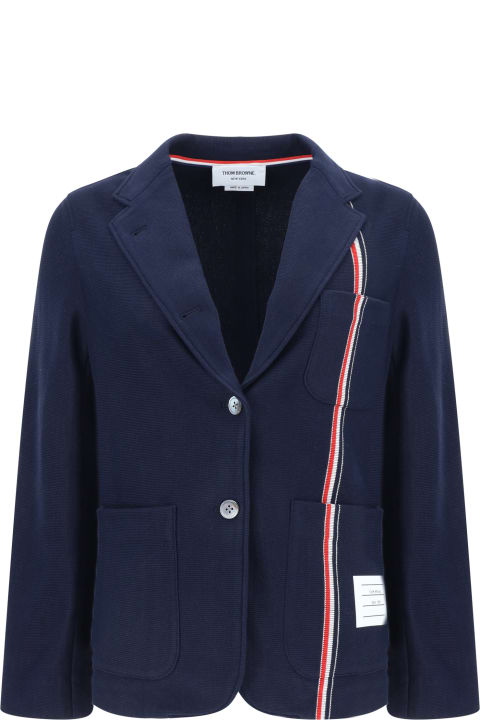 Thom Browne معاطف وجواكت لـ السيدات Thom Browne Sack Blazer Jacket