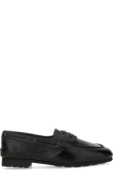 Bally Flat Shoes for Women Bally Leather Loafer