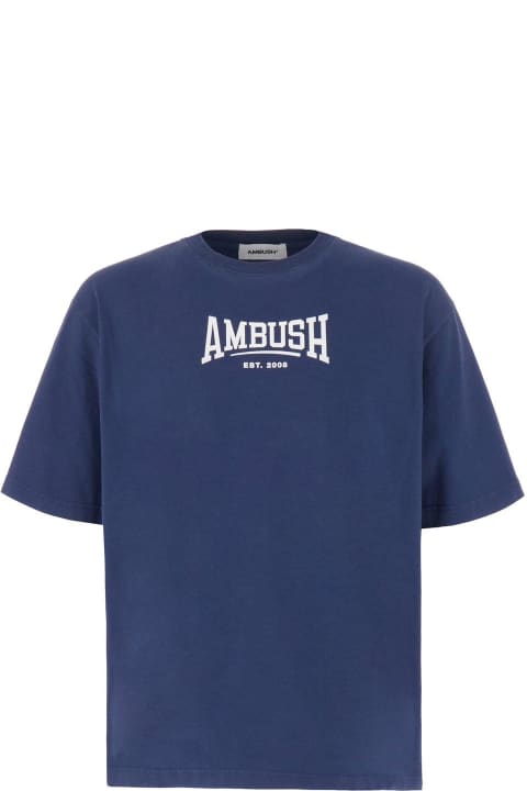 AMBUSH Topwear for Men AMBUSH Logo Printed Crewneck T-shirt