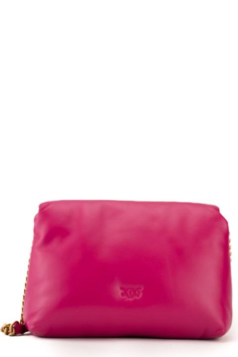 Pinko for Women Pinko Classic Love Click Puff Bag In Nappa