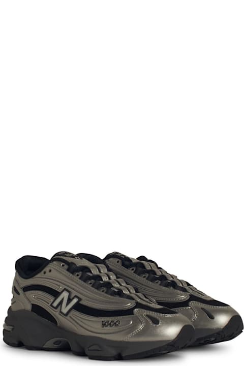 New Balance for Women New Balance '1000' Silver Leather Blend Sneakers