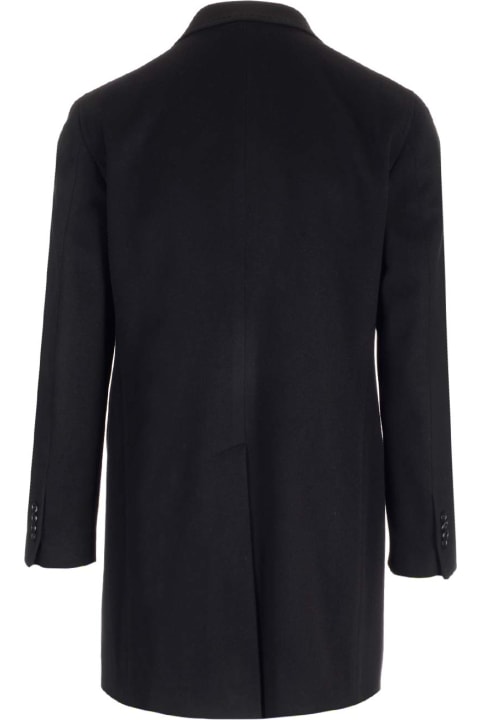 Fashion for Men Tagliatore Black Single-breasted Coat