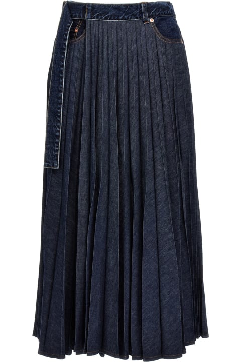 ウィメンズ Sacaiのスカート Sacai Denim Skirt