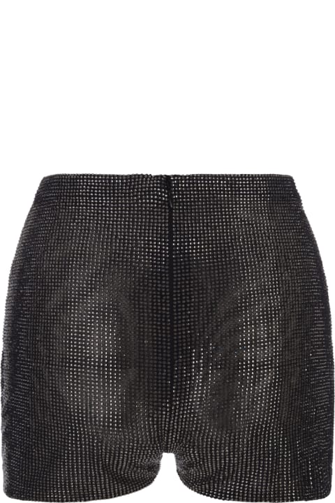 Underwear & Nightwear for Women Giuseppe di Morabito Black Shorts With Crystals