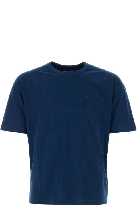 Visvim for Men Visvim Blue Cotton T-shirt