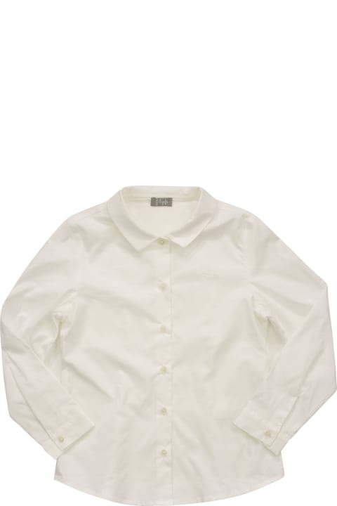 Il Gufo for Kids Il Gufo Long-sleeved Cotton Shirt