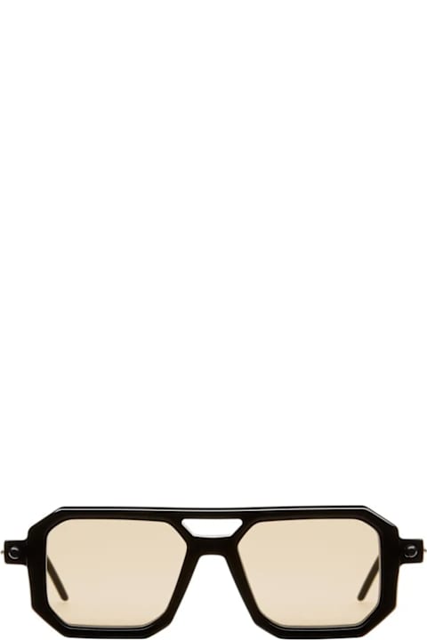 Kuboraum Eyewear for Men Kuboraum Kuboraum Maske P8 Byb Black Shine/ Ivory Glasses