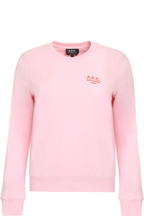 ウィメンズ A.P.C.のフリース＆ラウンジウェア A.P.C. Skye Cotton Crew-neck Sweatshirt