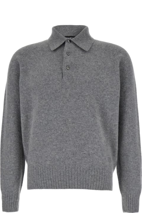 Tom Ford Sweaters for Men Tom Ford Polo In Cachemire