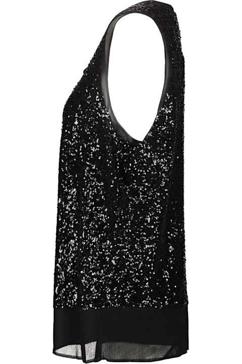 Comme des Garçons Topwear for Women Comme des Garçons Micro Sequin Top