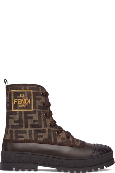 Fendi for Kids Fendi Biker Ankle Boot