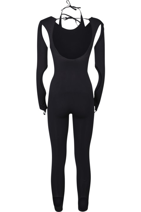 Jumpsuits for Women ANDREĀDAMO Sculpting Black Jumpsuit