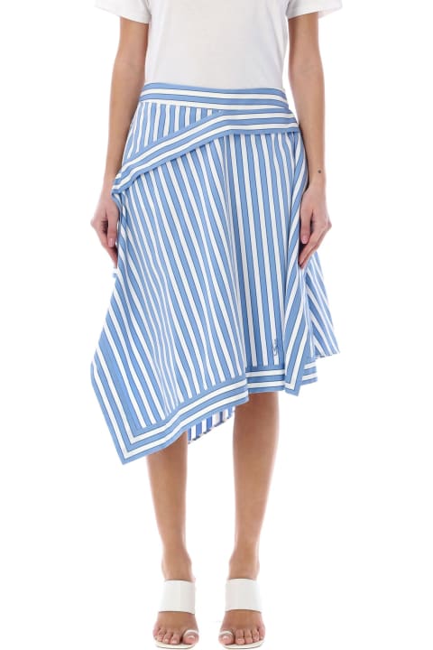J.W. Anderson for Women J.W. Anderson Striped Midi Skirt