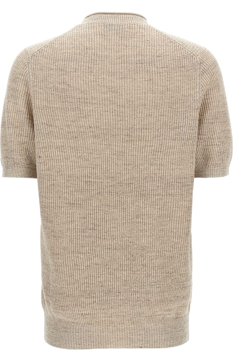Sweaters for Men Brunello Cucinelli Linen Cotton Sweater