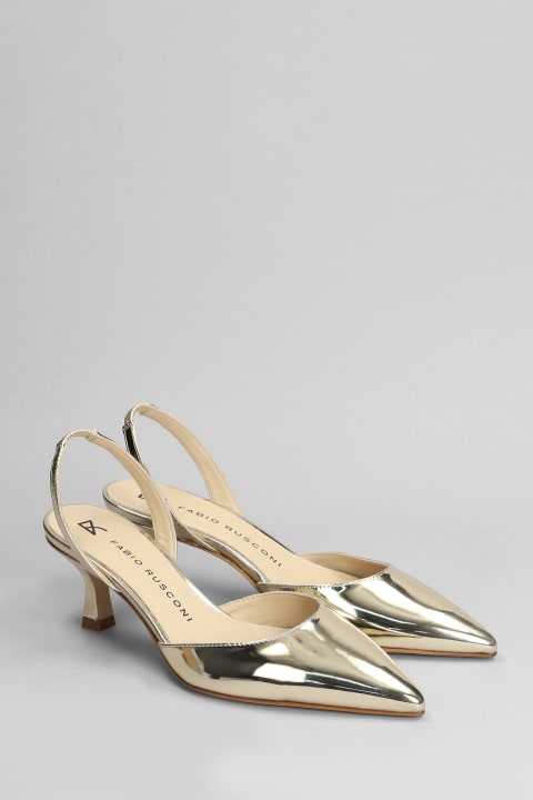 Fabio Rusconi High-Heeled Shoes for Women Fabio Rusconi Pumps In Platinum Leather