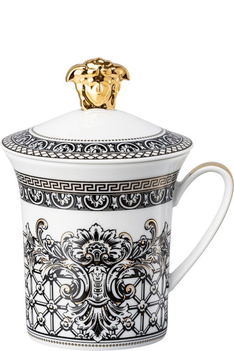 Tableware Versace Mug Con Coperchio Marqueterie