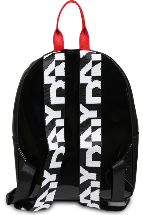 DKNY إكسسورات وهدايا لـ بنات DKNY Black Backpack For Girl With Logo