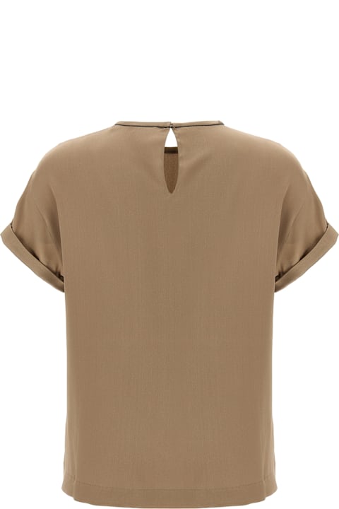 Homeware Brunello Cucinelli Monile Silk Blouse