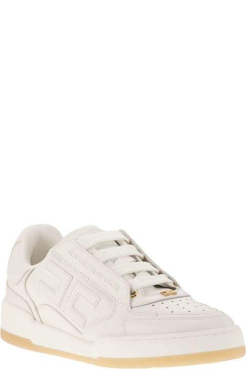 Elisabetta Franchi Sneakers for Women Elisabetta Franchi Logo Embossed Low-top Sneakers