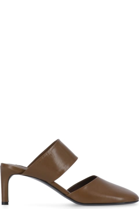 Jil Sander High-Heeled Shoes for Women Jil Sander Mule Sabot