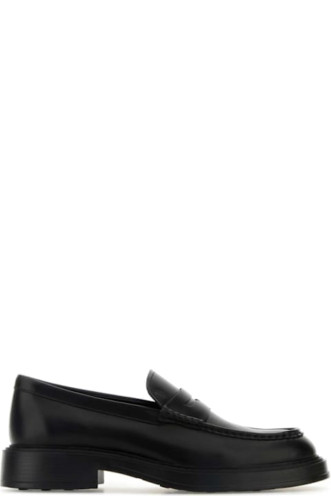 Tod's for Men Tod's Black Leather Loafers