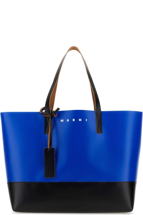 Bags Sale for Men Marni Two-tone Pvc Shopping Bag