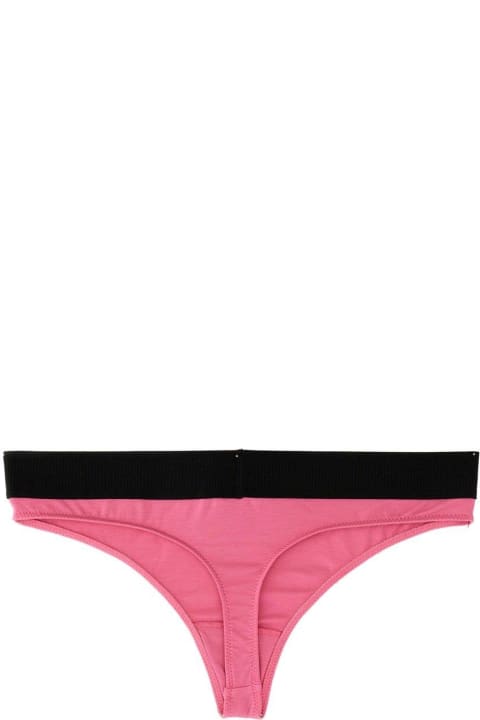 Underwear & Nightwear for Women Tom Ford Logo Waistband Thong