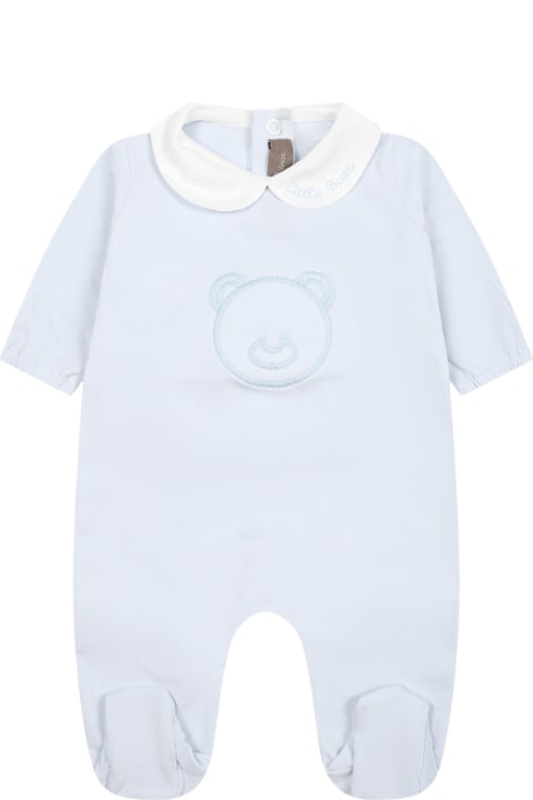 Bodysuits & Sets for Baby Boys Little Bear Sky Blue Babygrown For Baby Boy