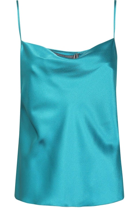 Underwear & Nightwear for Women Alberta Ferretti Satin Sleeveless Top