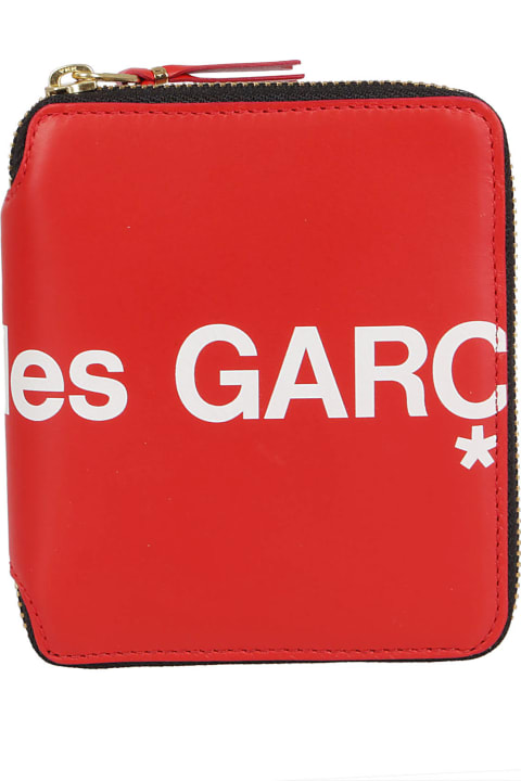 Comme des Garçons Wallet for Men Comme des Garçons Wallet Huge Logo Wallet