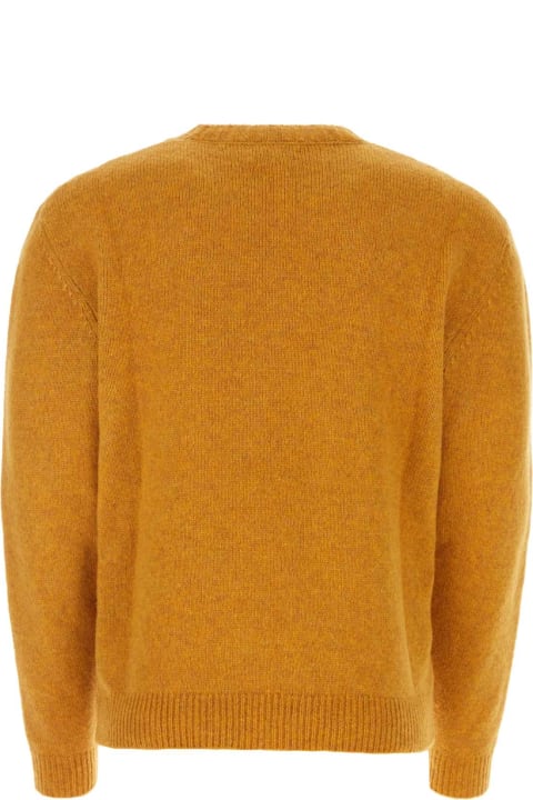 Baracuta for Men Baracuta Ochre Virgin Wool Blend Sweater