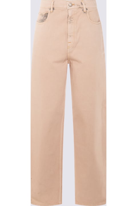 Golden Goose for Women Golden Goose Beige Cotton Denim Jeans