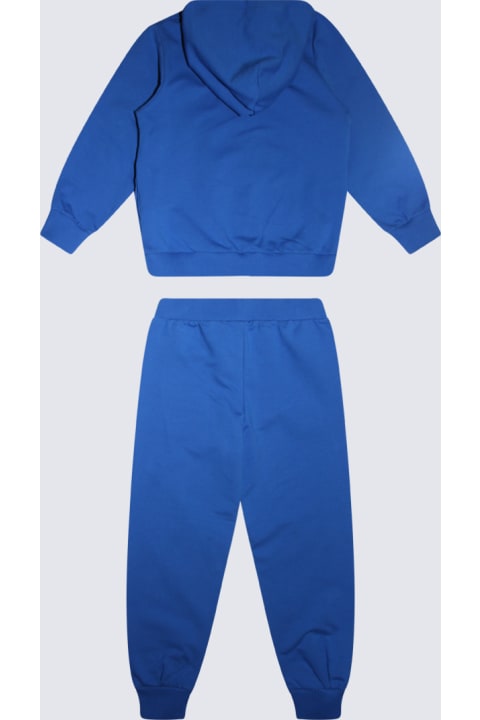 ウィメンズ Moschinoのニットウェア＆スウェットシャツ Moschino Blue Cotton Jumpsuits