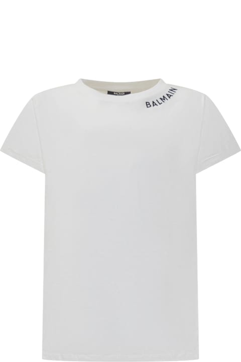 آخر صيحات الموضة من أولاد Balmain T-shirt