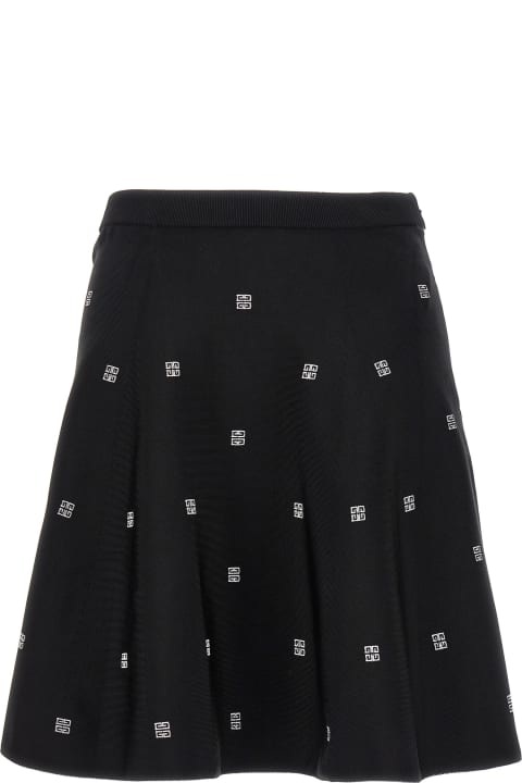 Givenchy for Women Givenchy All Over Logo Skirt
