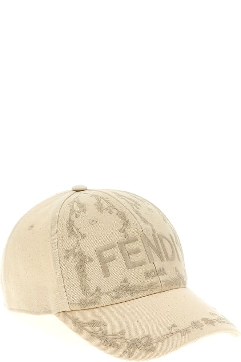 Fendi Hats for Men Fendi 'fendi Roma' Baseball Cap