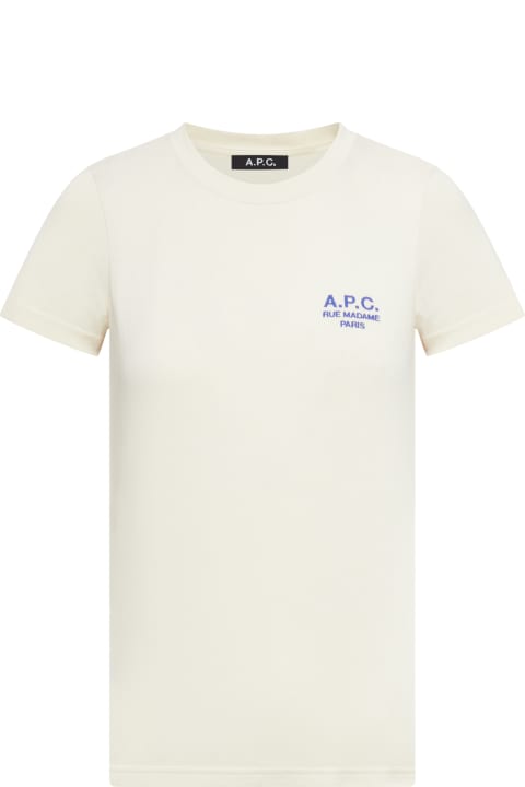 A.P.C. for Women A.P.C. T-shirt With Logo Embroidery